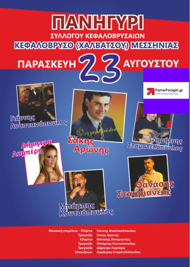 ΚΕΦΑΛΟΒΡΥΣΟ ΧΑΛΒΑΤΣΟΥ